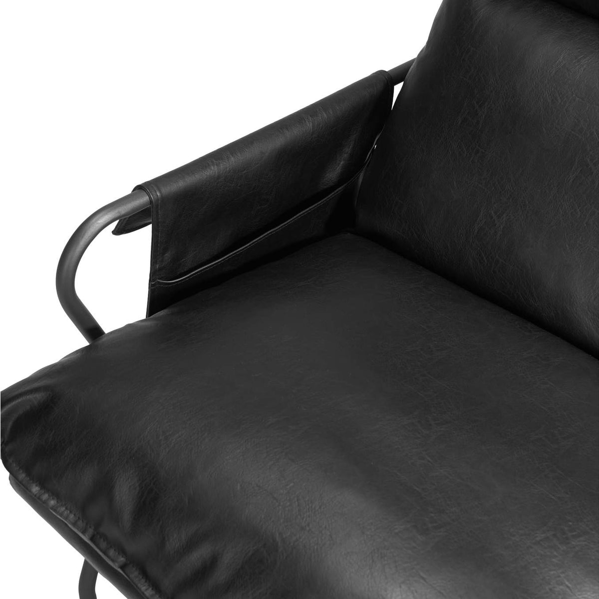 110204 Halaus Accent Chair Black