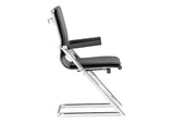 215210 Lider Plus Conference Chair (Set Of 2) Black