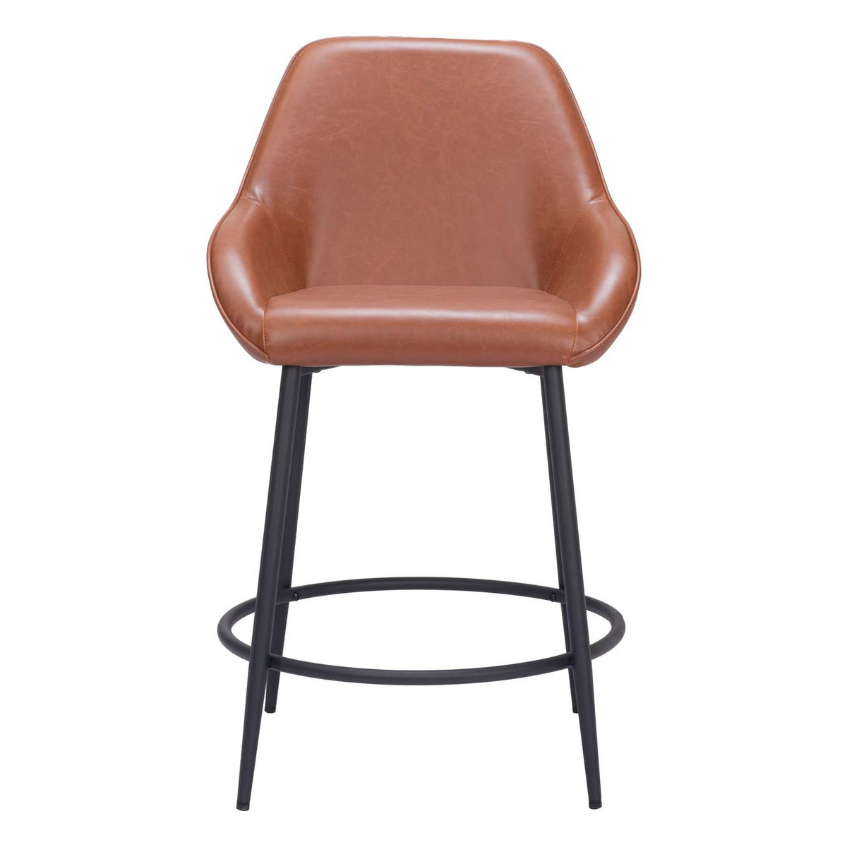 109952 Vila Counter Stool (Set Of 2) Brown