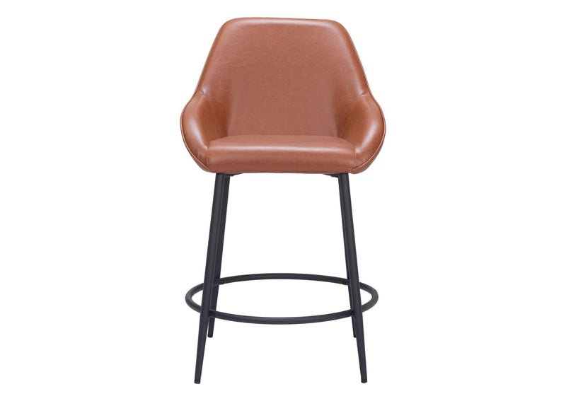 109952 Vila Counter Stool (Set Of 2) Brown