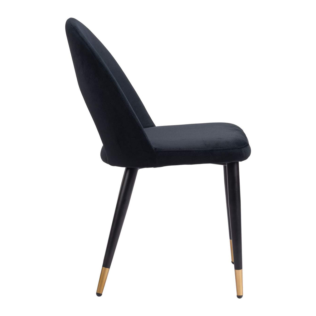 109873 Menlo Dining Chair (Set Of 2) Black