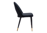 109873 Menlo Dining Chair (Set Of 2) Black