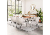 109677 Aimee Dining Chair (Set Of 2) Cream