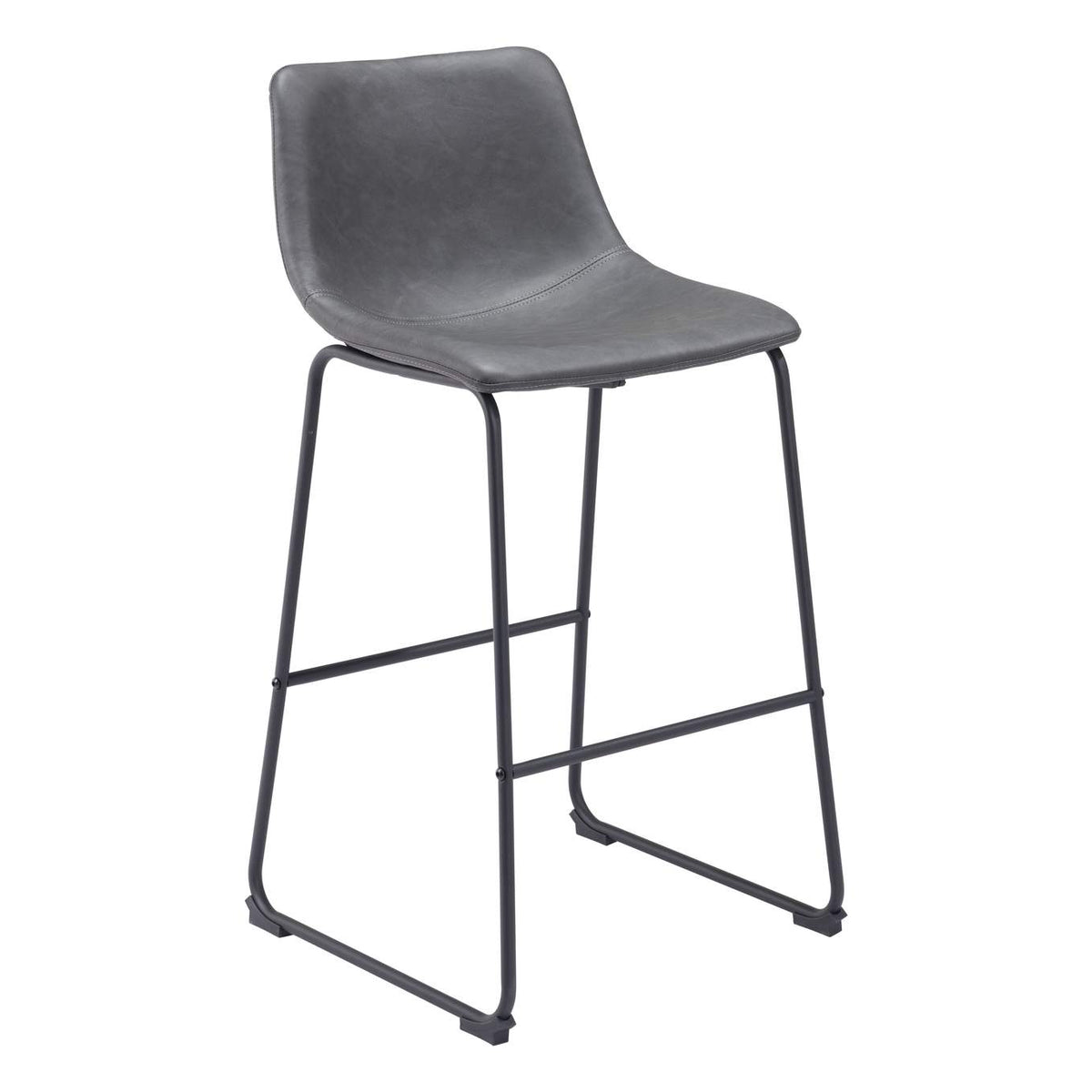 109327 Smart Barstool (Set Of 2) Charcoal