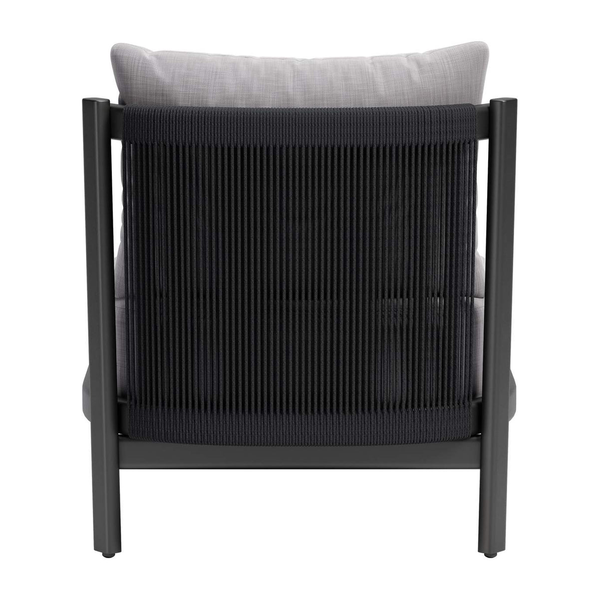 704046 Horizon Outdoor Accent Chair Gray