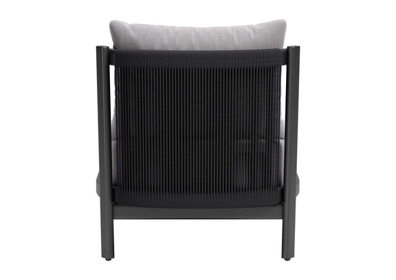 704046 Horizon Outdoor Accent Chair Gray