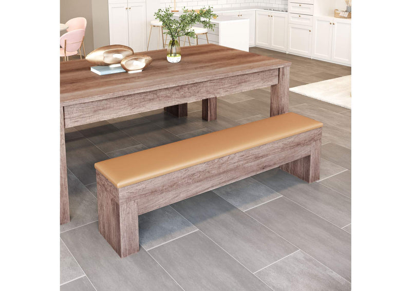 109497 Bonker Storage Bench (Set Of 2) Brown