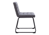 110070 Pago Dining Chair (Set Of 2) Gray