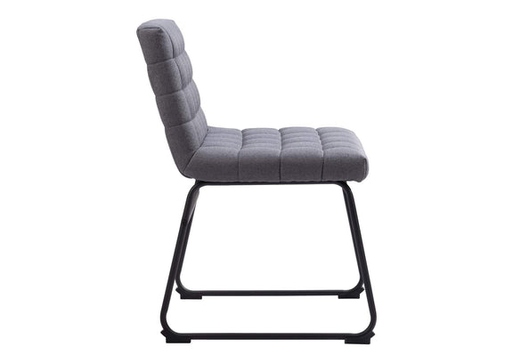 110070 Pago Dining Chair (Set Of 2) Gray