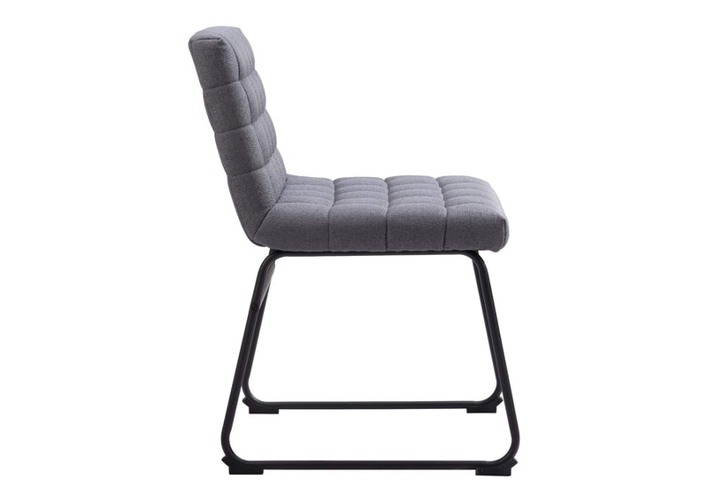 110070 Pago Dining Chair (Set Of 2) Gray