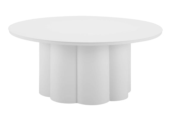 704070 Palmier Outdoor Coffee Table White
