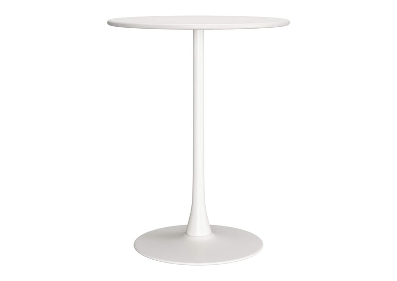704035 Soleil Outdoor Bar Table White