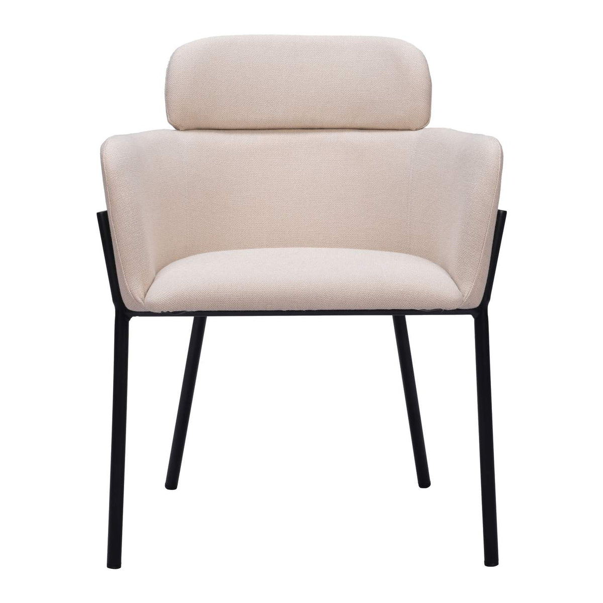 110172 Bremor Dining Chair (Set Of 2) Beige