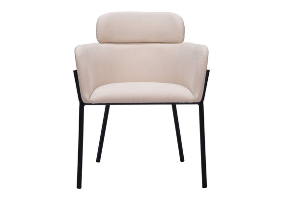 110172 Bremor Dining Chair (Set Of 2) Beige