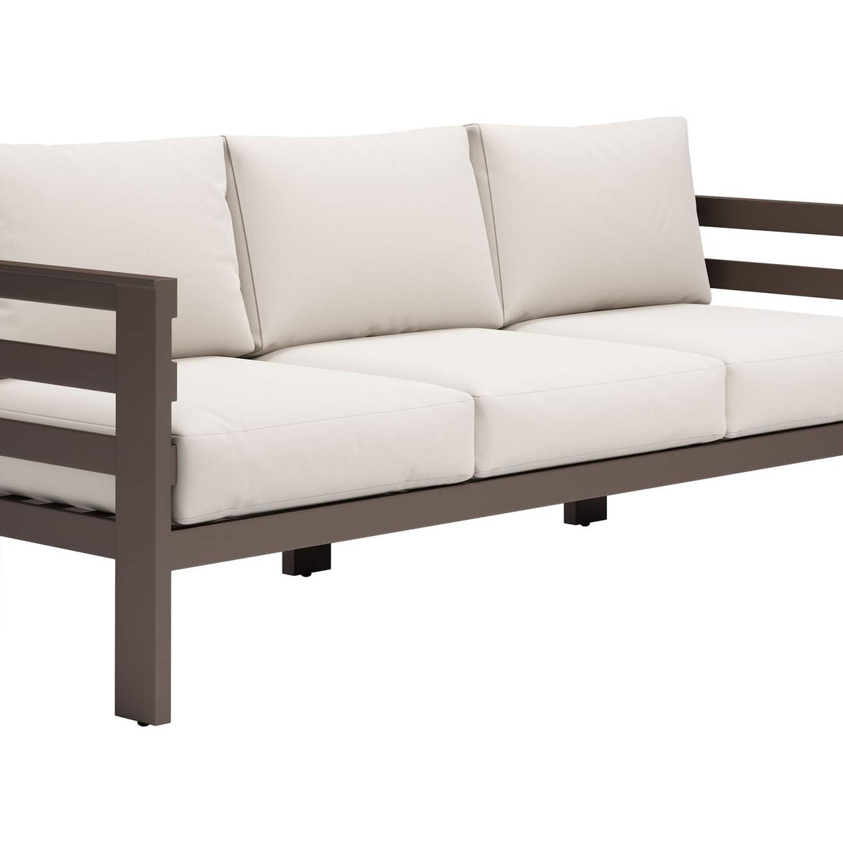 704041 Bal Outdoor Harbor Sofa White