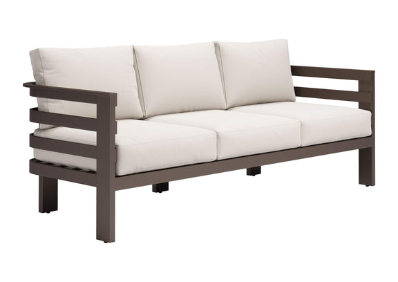 704041 Bal Outdoor Harbor Sofa White