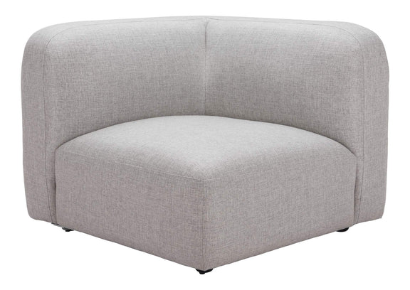 110366 Biak Corner Chair Gray