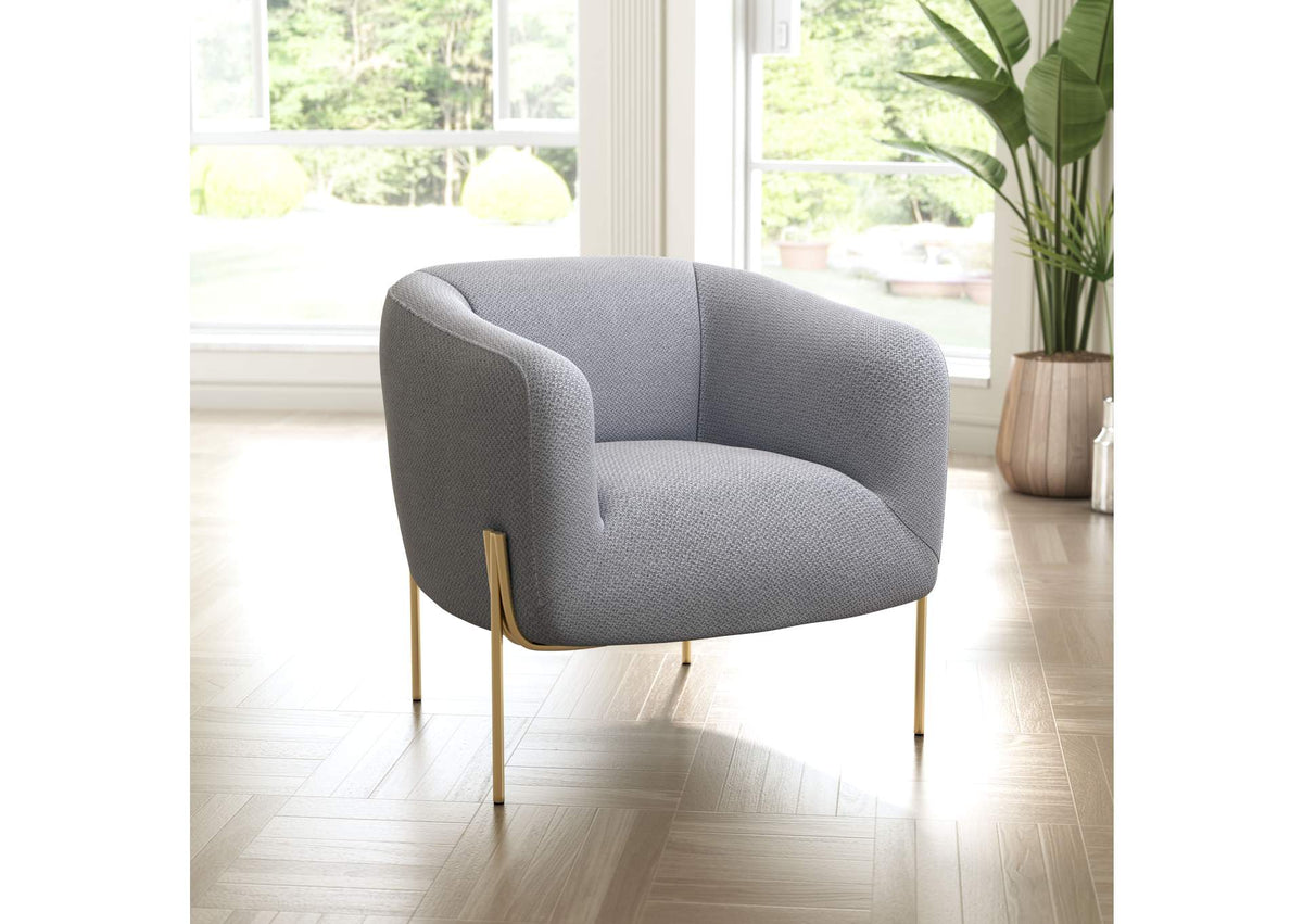 101259 Micaela Armchair Gray