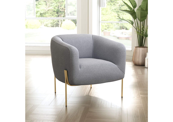 101259 Micaela Armchair Gray