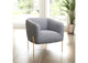 101259 Micaela Armchair Gray