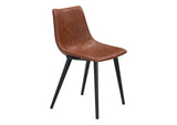 101947 Daniel Dining Chair (Set Of 2) Vintage Brown