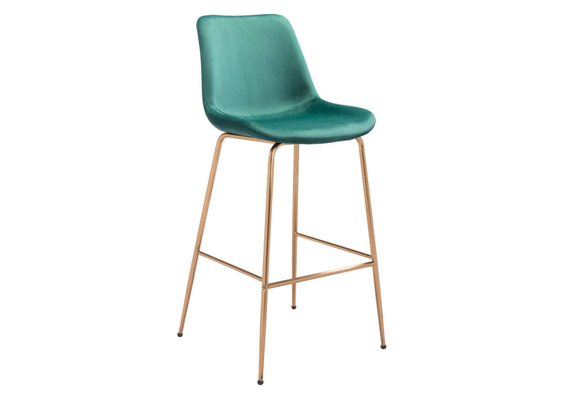 101757 Tony Barstool Green & Gold