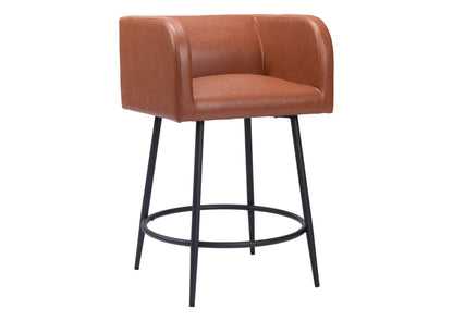 109946 Horbat Counter Stool (Set Of 2) Brown