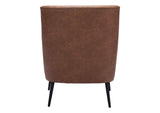 109049 Ontario Accent Chair Vintage Brown