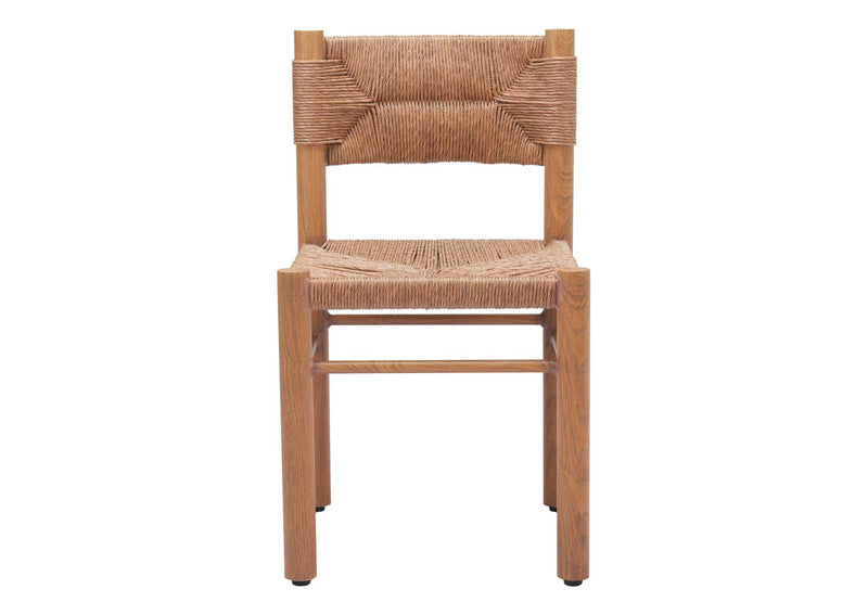 704050 Iska Outdoor Dining Chair (Set Of 2) Natural