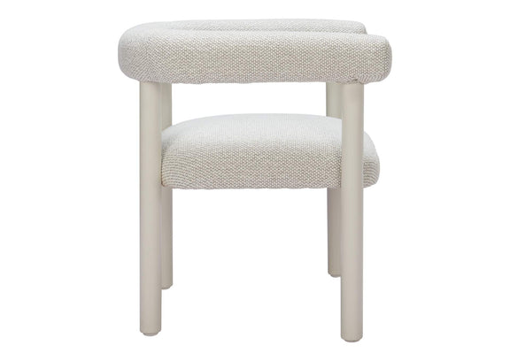 704048 Sunbath Outdoor Dining Chair (Set Of 2) White