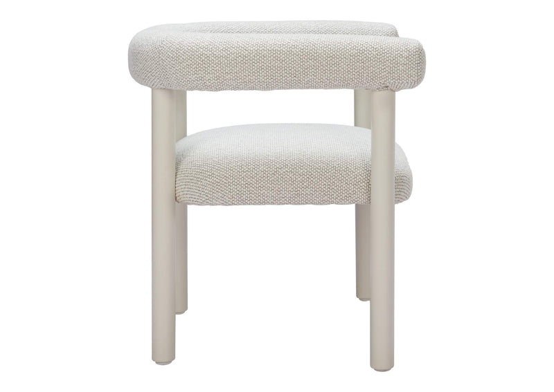 704048 Sunbath Outdoor Dining Chair (Set Of 2) White