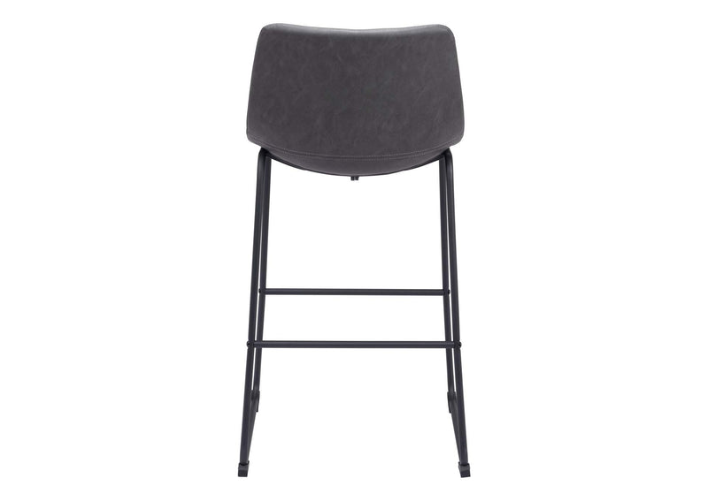 109327 Smart Barstool (Set Of 2) Charcoal
