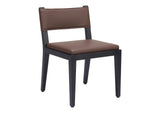 109979 Roxas Dining Chair (Set Of 2) Brown