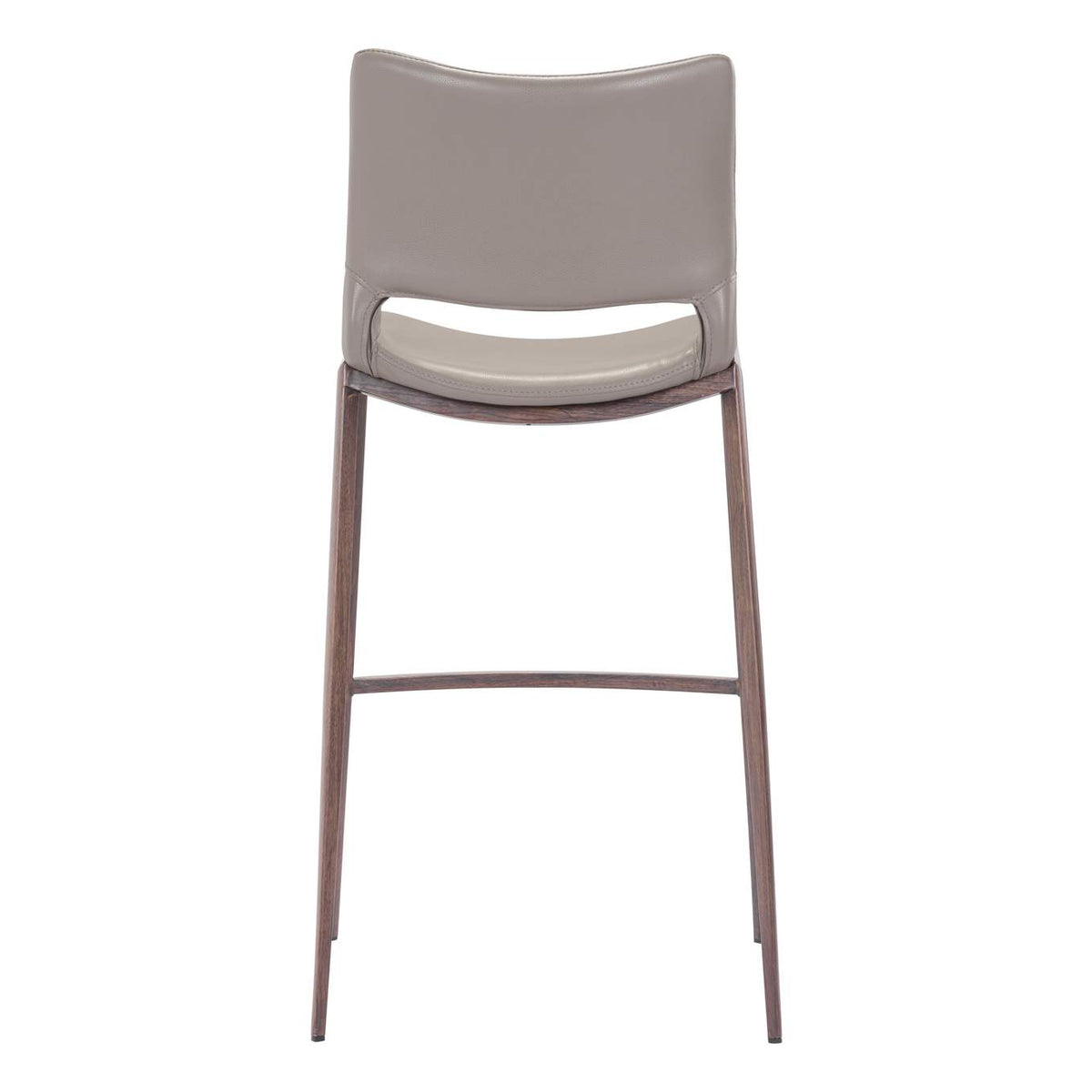 101286 Ace Barstool (Set Of 2) Brown & Walnut