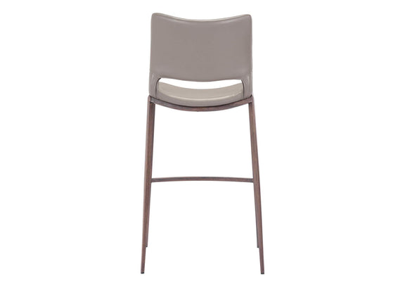 101286 Ace Barstool (Set Of 2) Brown & Walnut