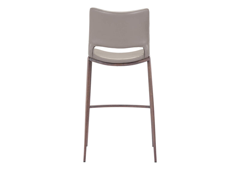 101286 Ace Barstool (Set Of 2) Brown & Walnut