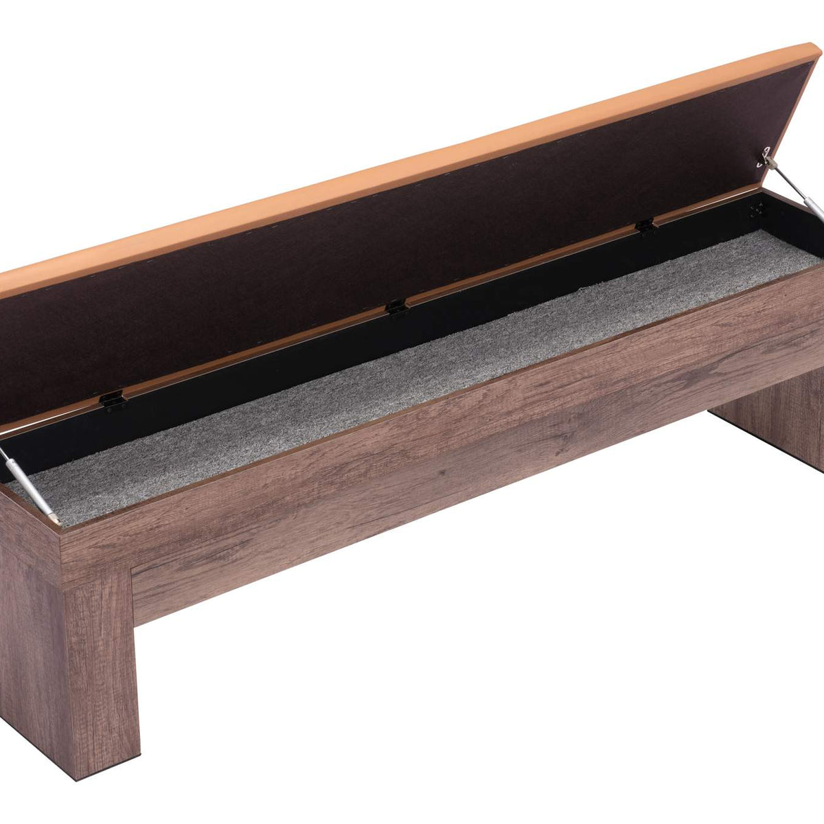 109497 Bonker Storage Bench (Set Of 2) Brown