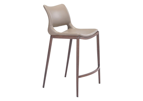 101392 Ace Counter Stool (Set Of 2) Brown & Walnut