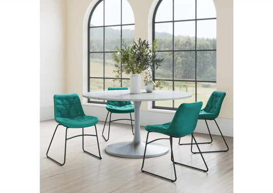 109334 Tammy Dining Chair (Set Of 2) Green