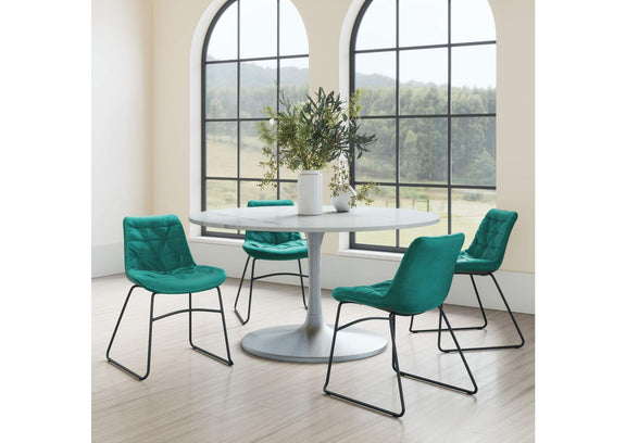 109334 Tammy Dining Chair (Set Of 2) Green