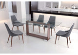100278 Moor Dining Chair (Set Of 2) Dark Gray