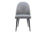 110118 Silloth Armless Dining Chair (Set Of 2) Gray