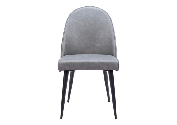 110118 Silloth Armless Dining Chair (Set Of 2) Gray