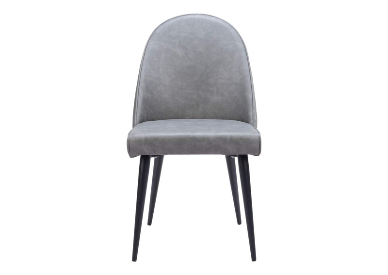 110118 Silloth Armless Dining Chair (Set Of 2) Gray