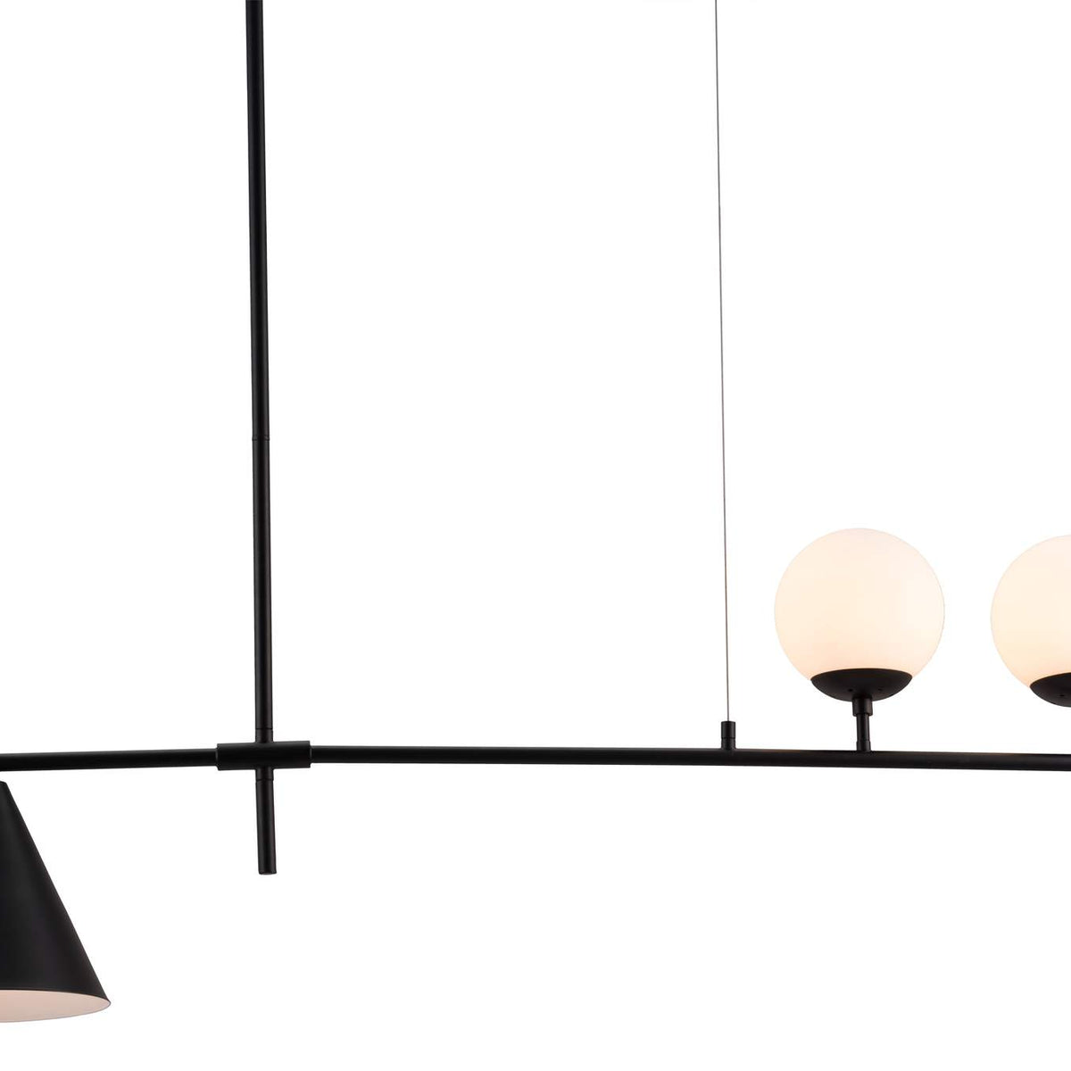 56113 Richiza Ceiling Lamp Black