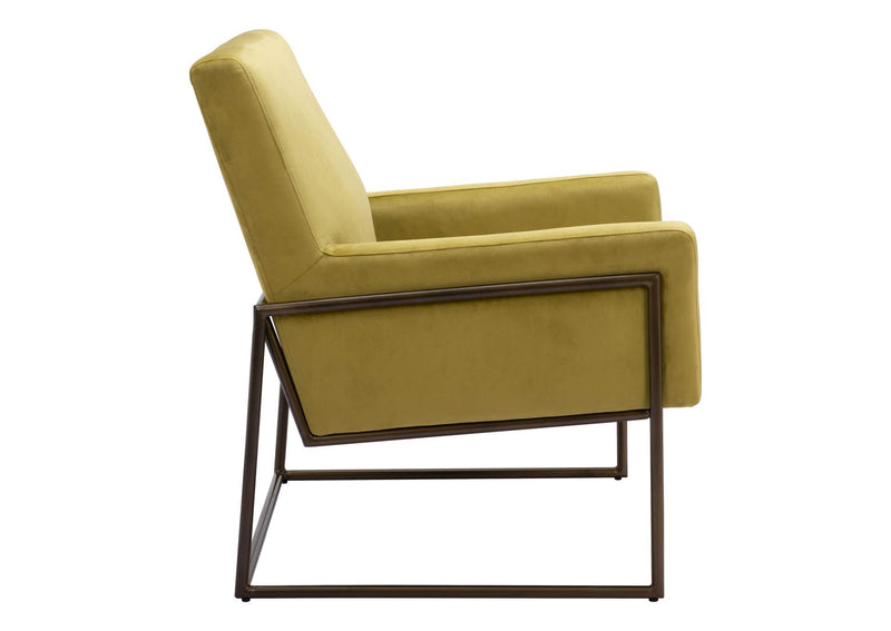 109522 New York Accent Chair Olive Green