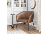 109055 Quinten Accent Chair Vintage Brown