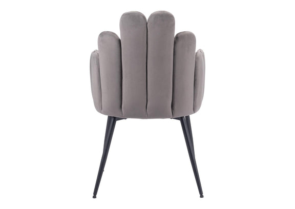 109655 Noosa Dining Chair (Set Of 2) Gray