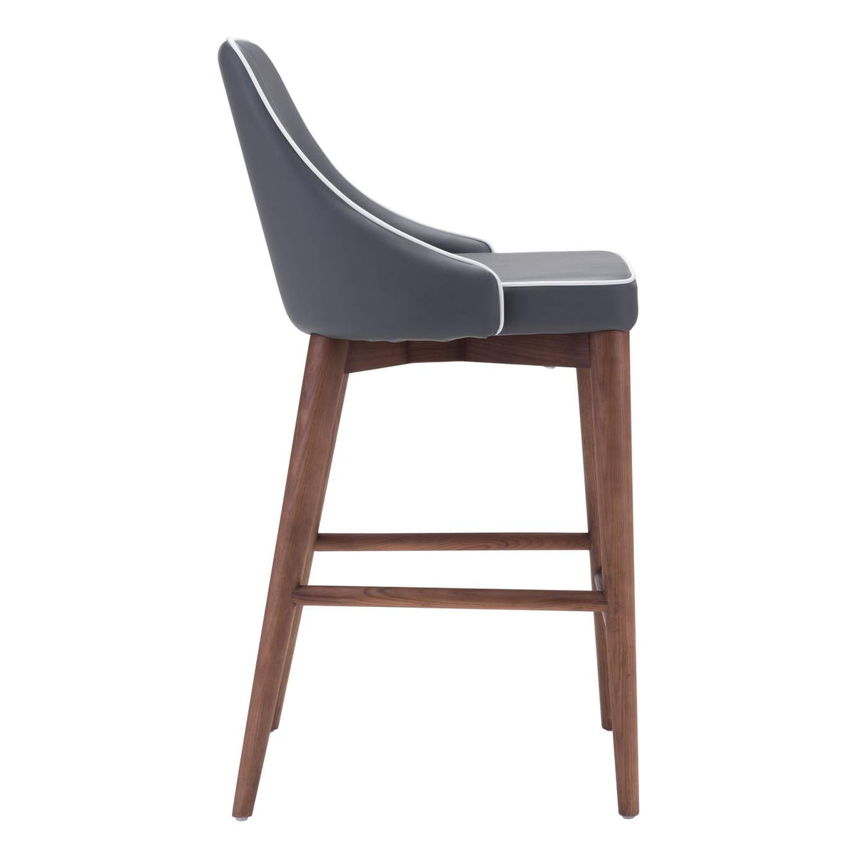 100280 Moor Counter Stool Dark Gray