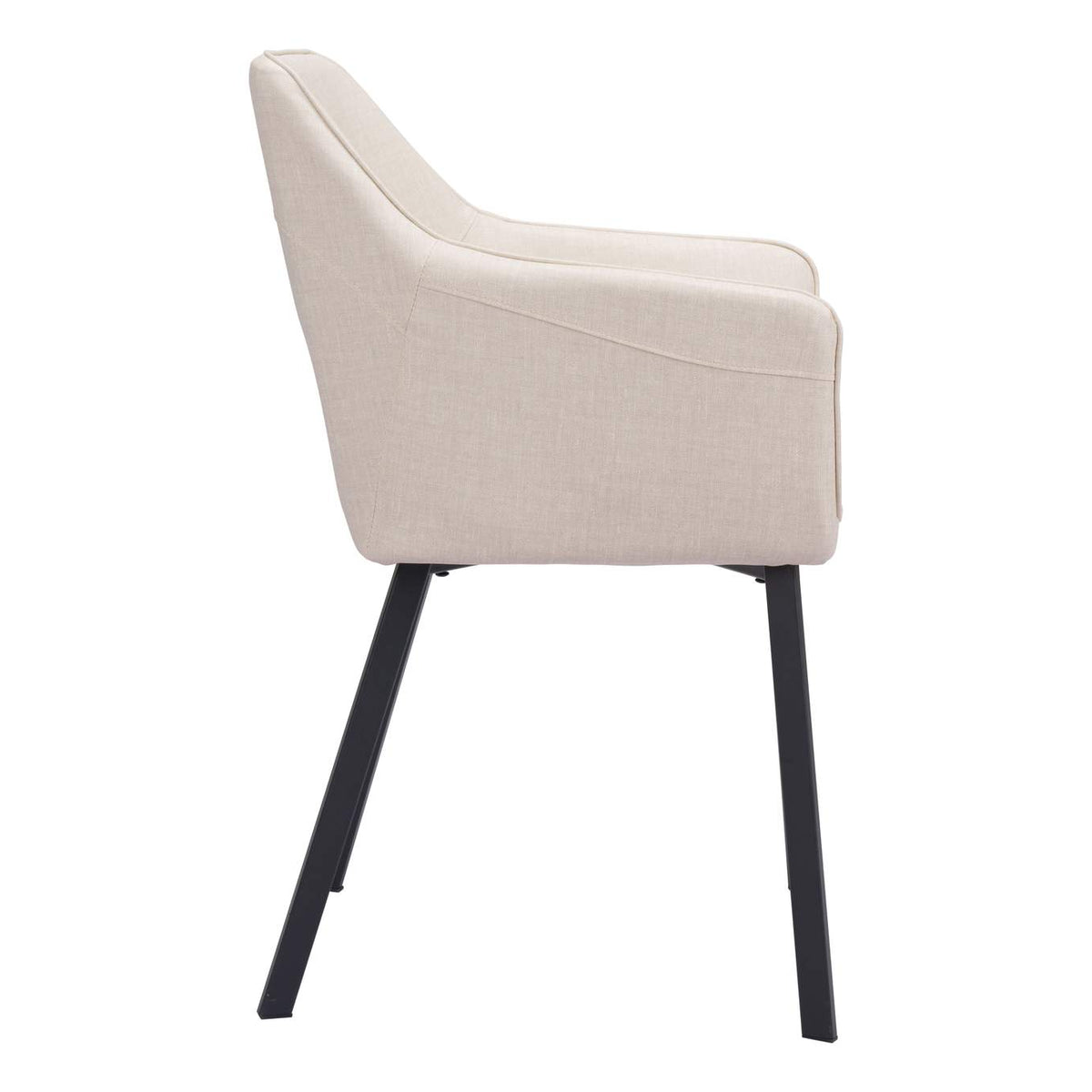 109400 Adage Dining Chair (Set Of 2) Beige